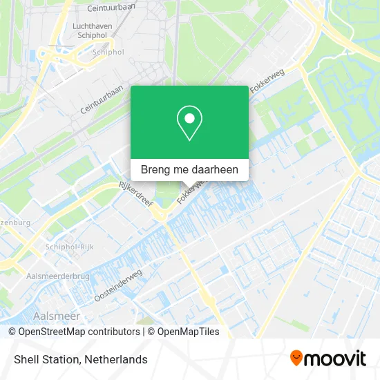 Shell Station kaart