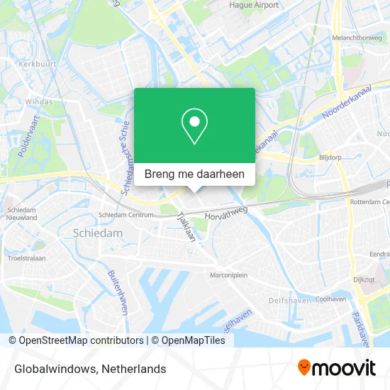 Globalwindows kaart