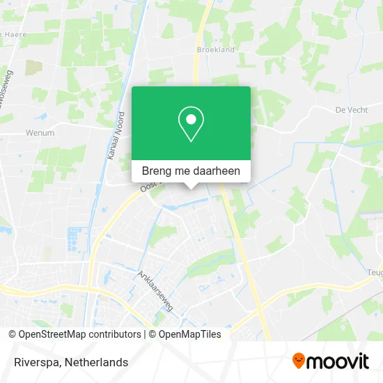 Riverspa kaart