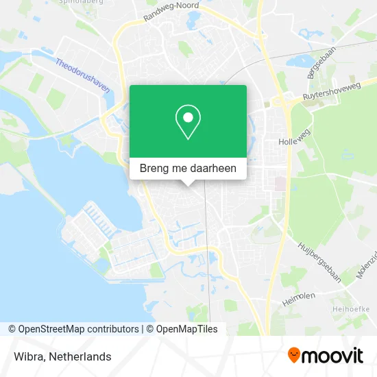 Wibra kaart