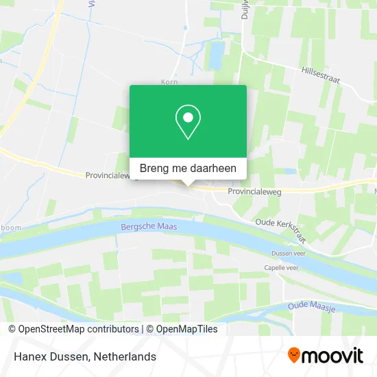 Hanex Dussen kaart