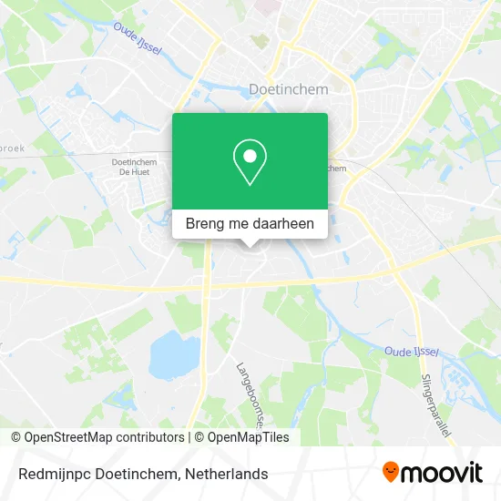 Redmijnpc Doetinchem kaart