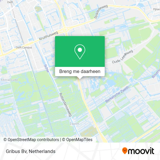 Gribus Bv kaart