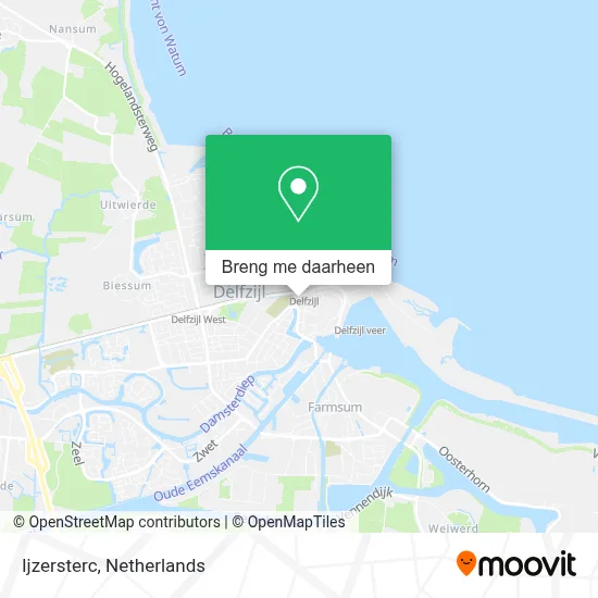 Ijzersterc kaart