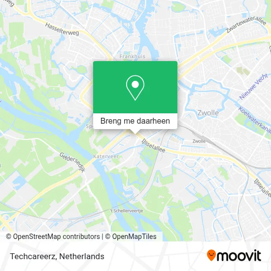 Techcareerz kaart