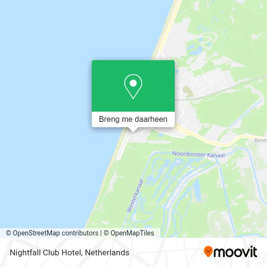 Nightfall Club Hotel kaart