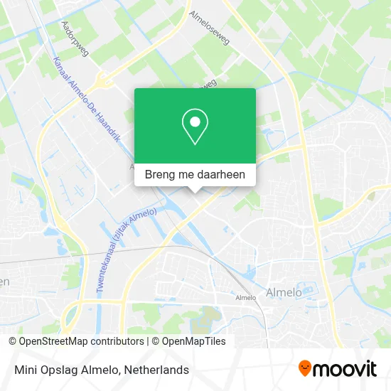 Mini Opslag Almelo kaart
