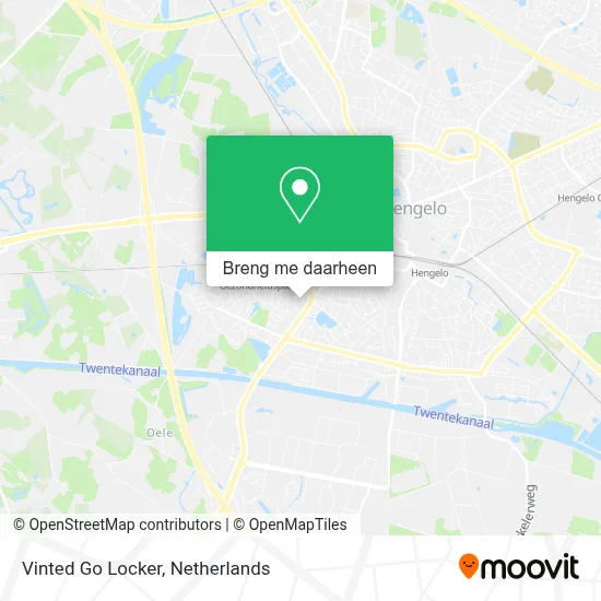 Vinted Go Locker kaart
