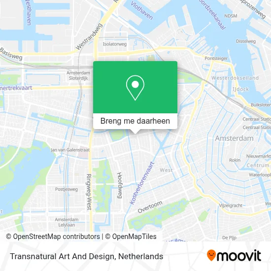 Transnatural Art And Design kaart