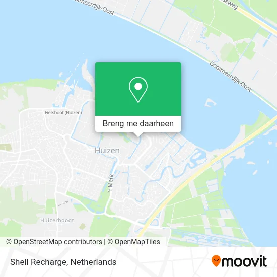 Shell Recharge kaart