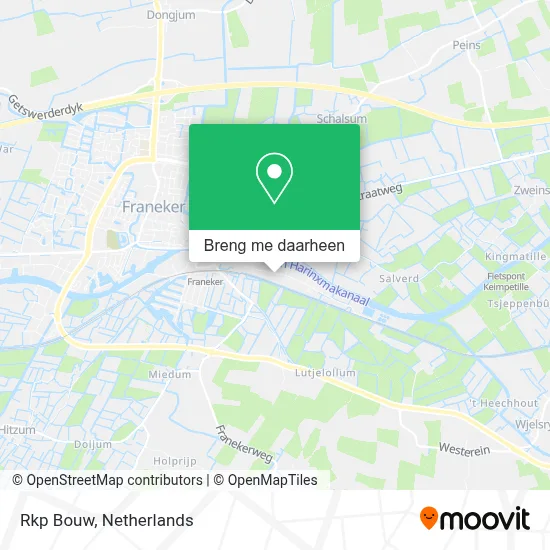 Rkp Bouw kaart