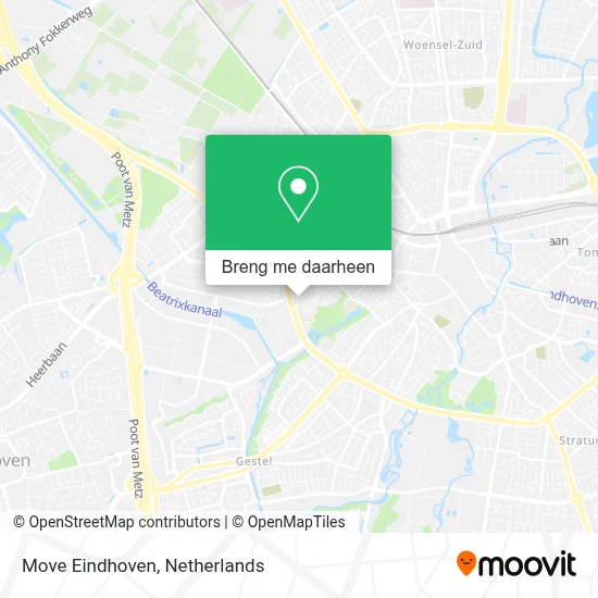 Move Eindhoven kaart