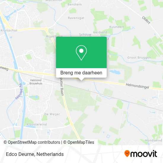 Edco Deurne kaart