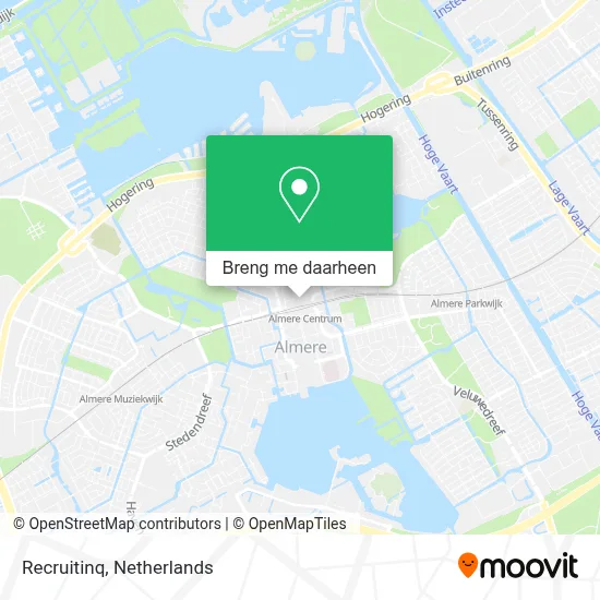 Recruitinq kaart