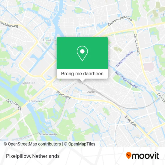 Pixelpillow kaart
