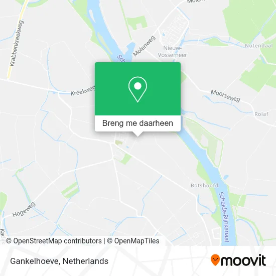 Gankelhoeve kaart