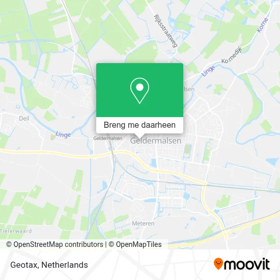 Geotax kaart
