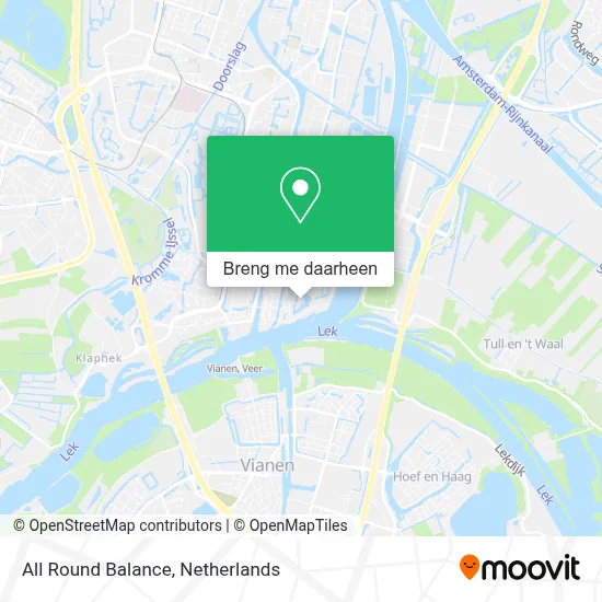 All Round Balance kaart