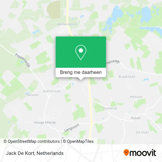 Jack De Kort kaart