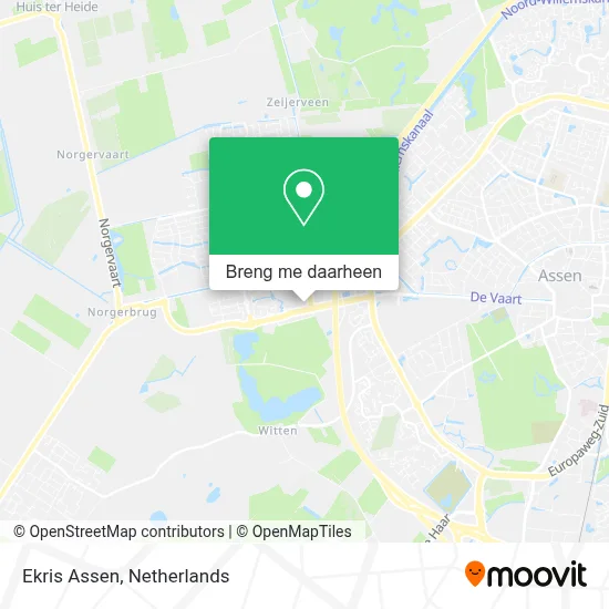 Ekris Assen kaart