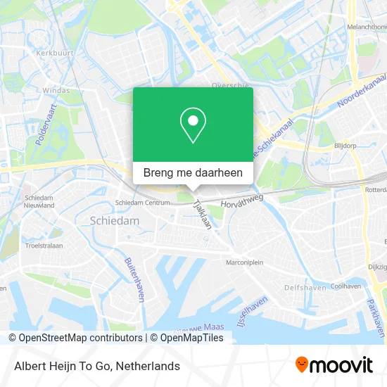 Albert Heijn To Go kaart