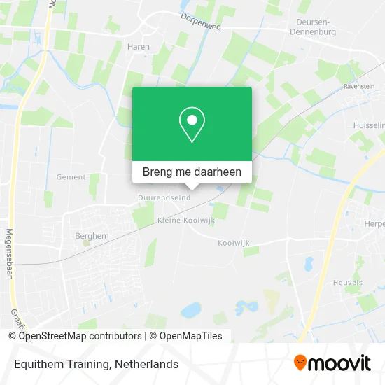 Equithem Training kaart