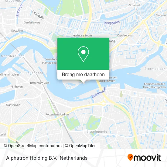 Alphatron Holding B.V. kaart