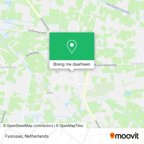 Fysiosas kaart