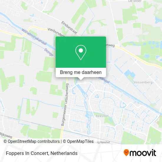 Foppers In Concert kaart