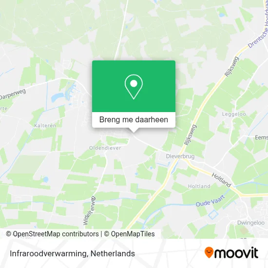 Infraroodverwarming kaart