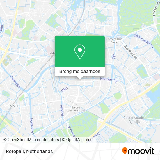 Rorepair kaart