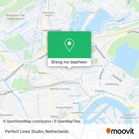 Perfect Lines Studio kaart
