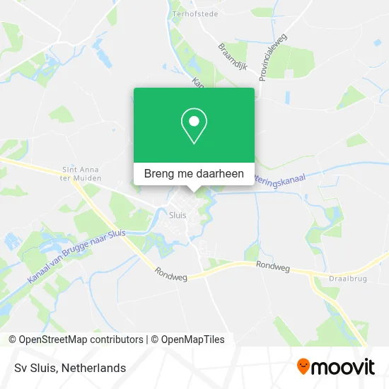 Sv Sluis kaart
