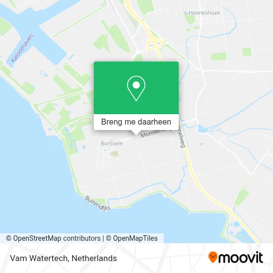 Vam Watertech kaart