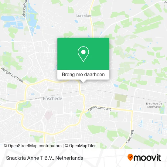 Snackria Anne T B.V. kaart