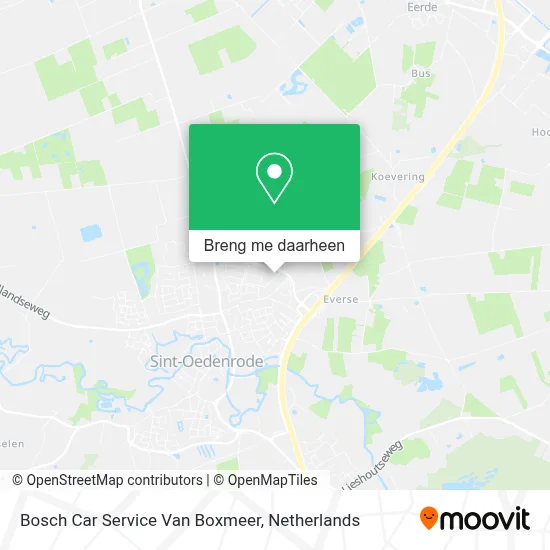 Bosch Car Service Van Boxmeer kaart