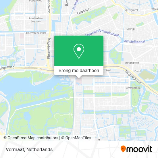 Vermaat kaart