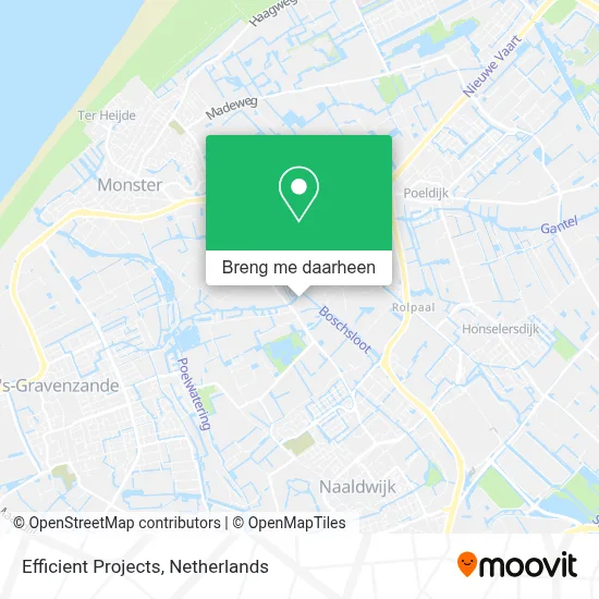Efficient Projects kaart