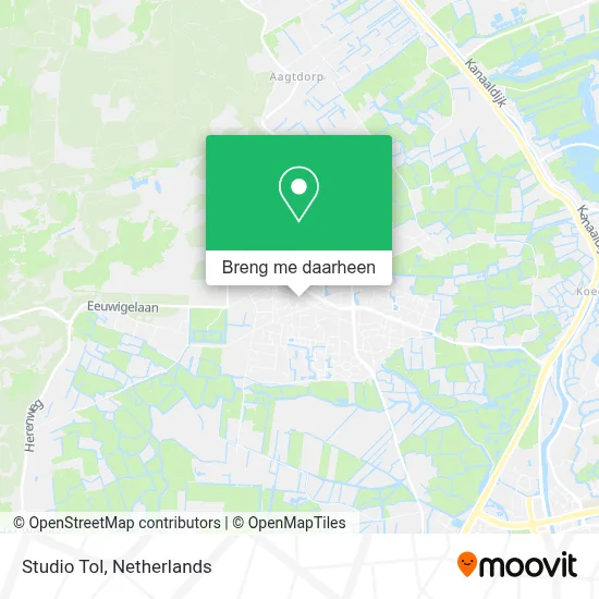 Studio Tol kaart