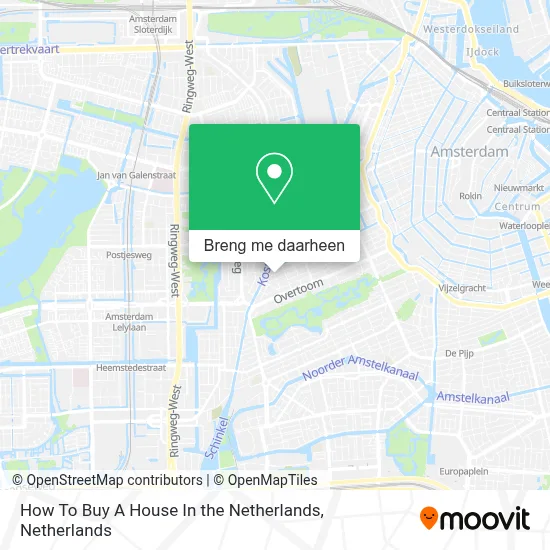 How To Buy A House In the Netherlands kaart