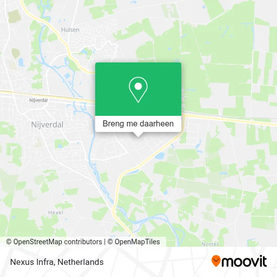 Nexus Infra kaart