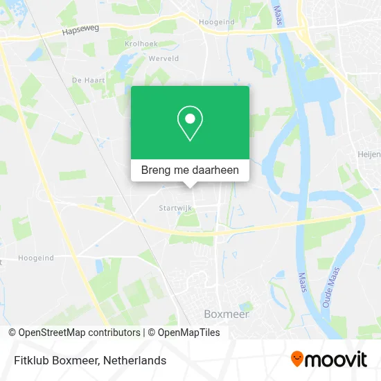 Fitklub Boxmeer kaart