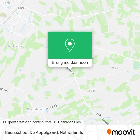 Basisschool De Appelgaard kaart