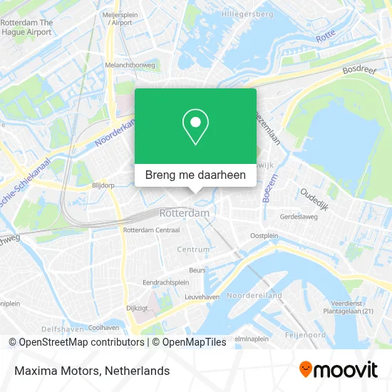 Maxima Motors kaart