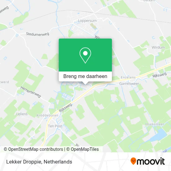 Lekker Droppie kaart