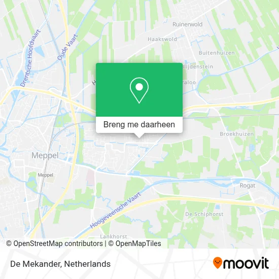 De Mekander kaart