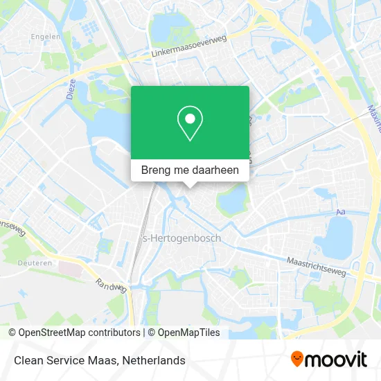 Clean Service Maas kaart