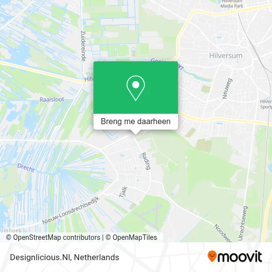 Designlicious.Nl kaart