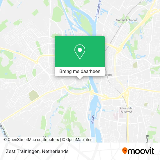 Zest Trainingen kaart