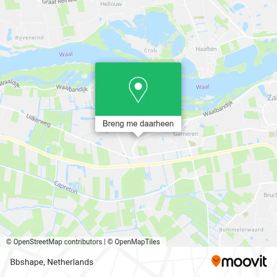 Bbshape kaart